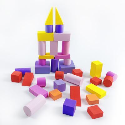 DIY Intelligent Shape Sorter Foam Building Blocks Build Blocks For Child